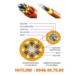 LT-DJBGEXX/BRN MG8XXX(06T2.00) Cáp Quang 8 Core OM2 LS